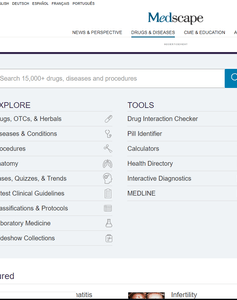 Medscape’s Clinical Reference